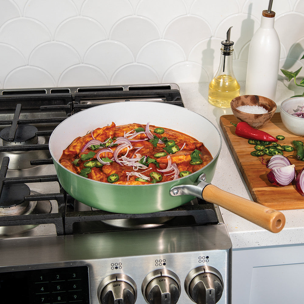 Cardamom™ Ceramic Nonstick 12" Fry Pan