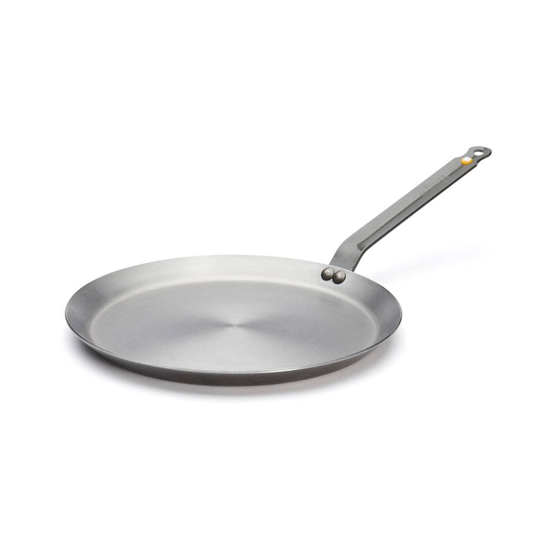 MINERAL B Carbon Steel Crepe & Tortilla Pan: 9.5"