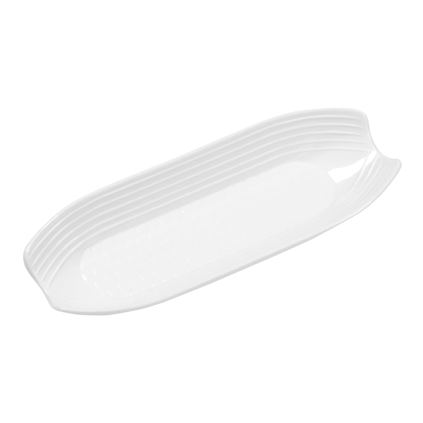 Fox Run Corn on the Cob Dish, Set of 2, 3" x 8.5"