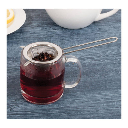 HIC Kitchen Double-Ear Conical Tea Strainer, 3in