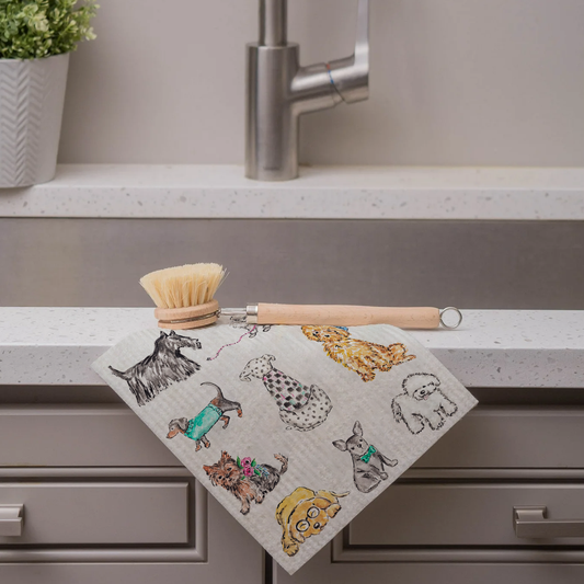 Dog Fancy Swedish Dishcloth