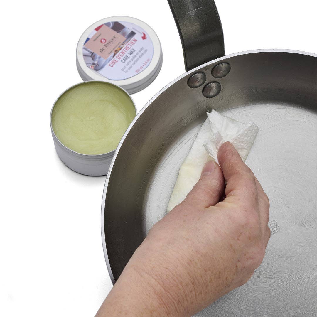 Carbon Steel Seasoning Wax