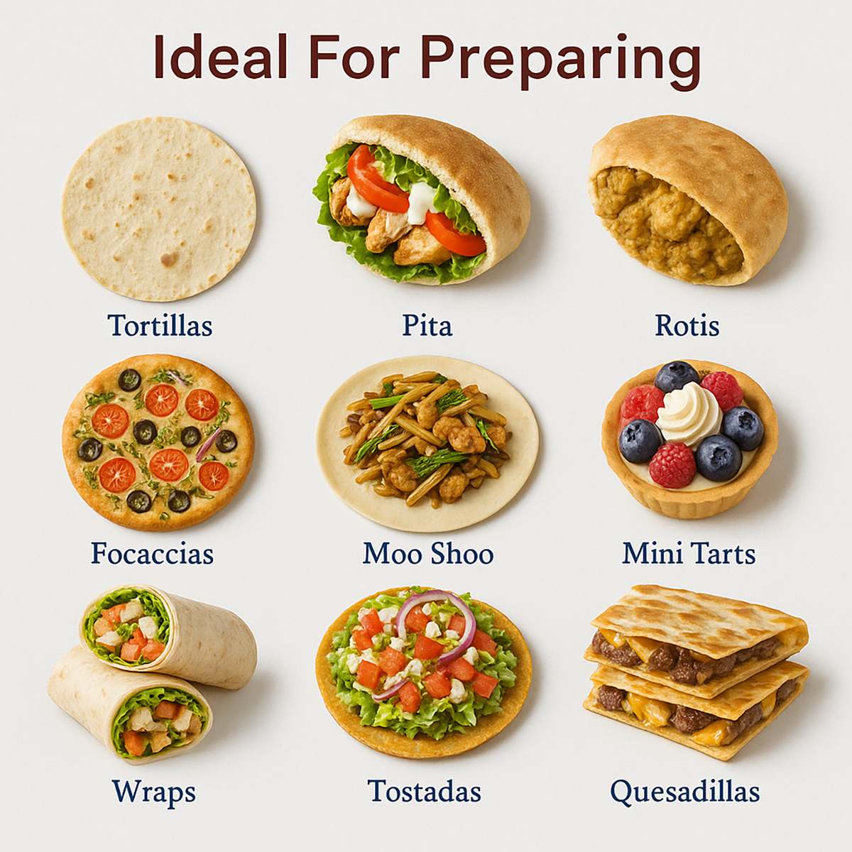 HIC Kitchen Tortilla Press, 6in