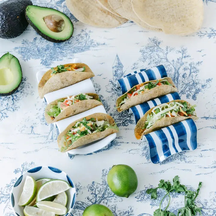 Coastal Stripe Taco Holder