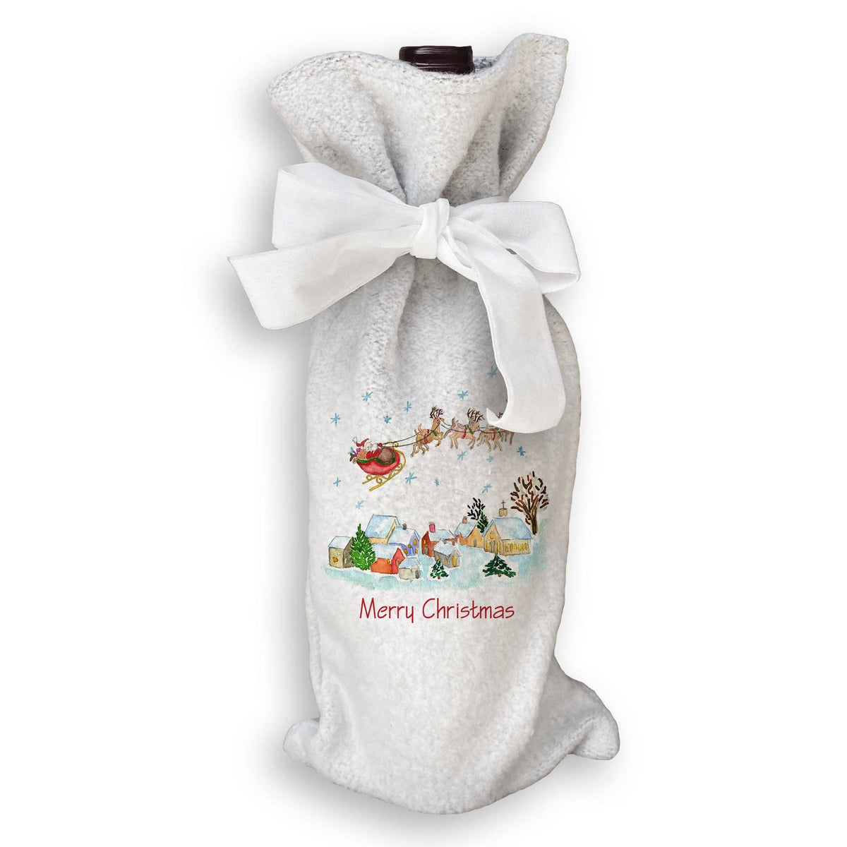 Santa's On His Way: Dishtowel / Keep Words / -