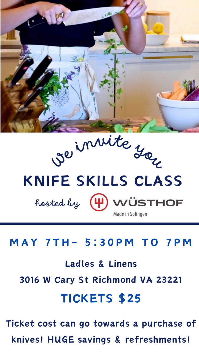 Buy Knife Skills Class Richmond (Carytown Shop) Online Ladles