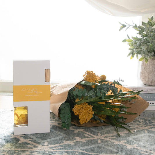 Lemon Zest and Thyme Botanical Reed Diffuser