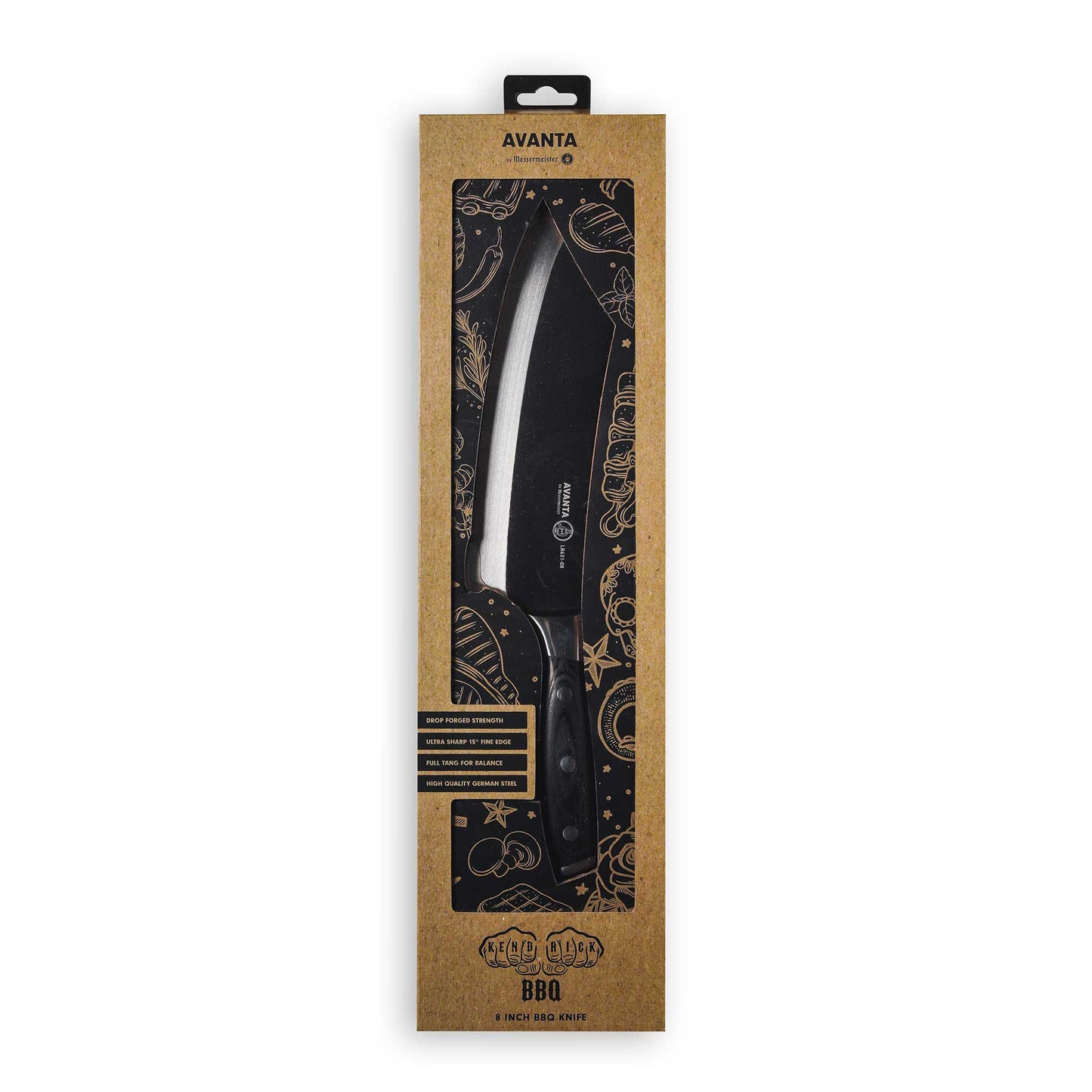 Avanta Kendrick BBQ Knife - 8"