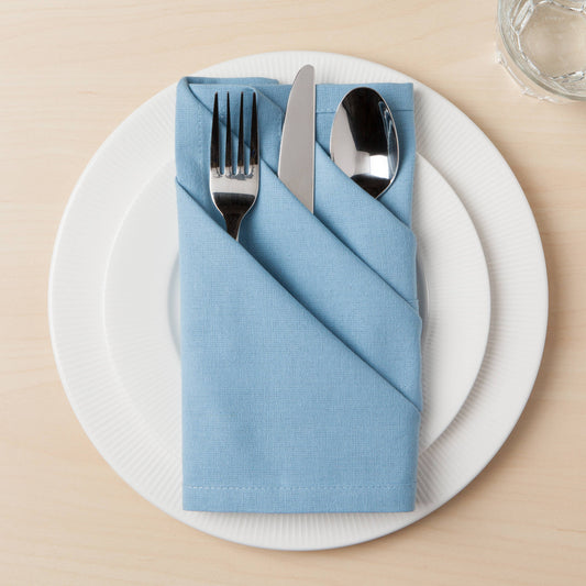Spectrum Cotton Napkins French Blue Set of 4