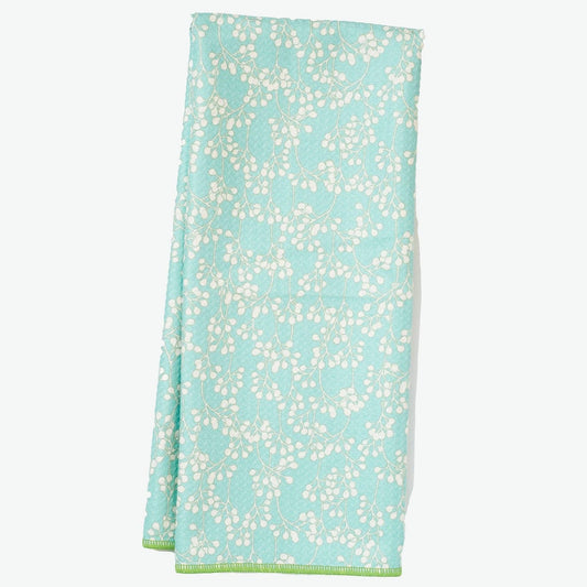 Anywhere Towel Reversible - JD Garden Tile: Wave