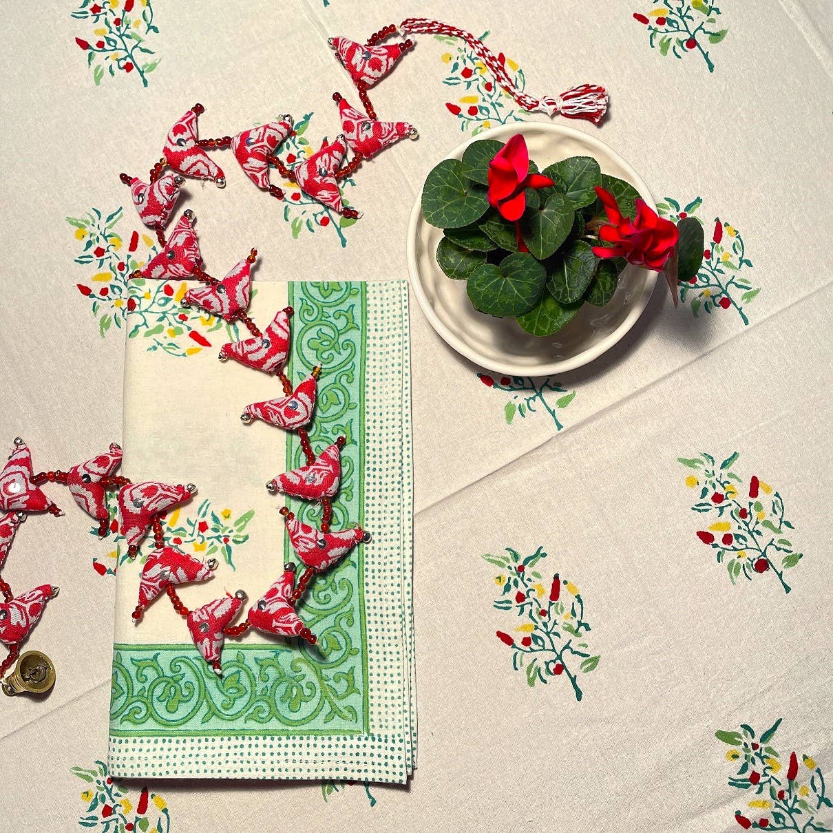 Tablecloth 60X60 Serrano Chilli