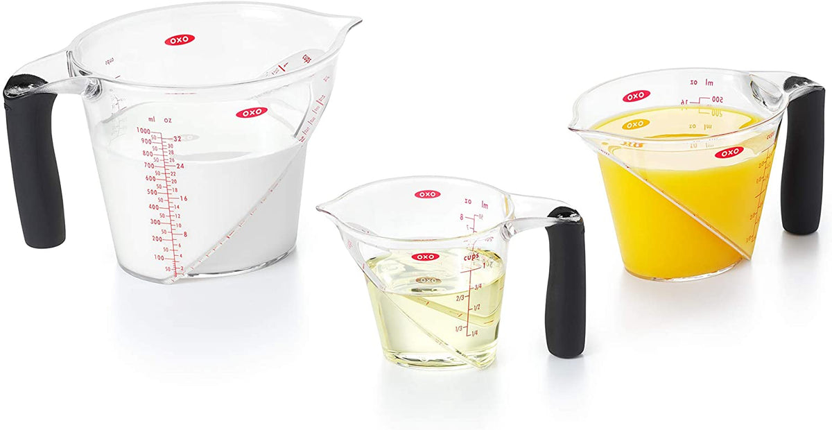 OXO Glass Measuring Cup with Lid | 2 Cup