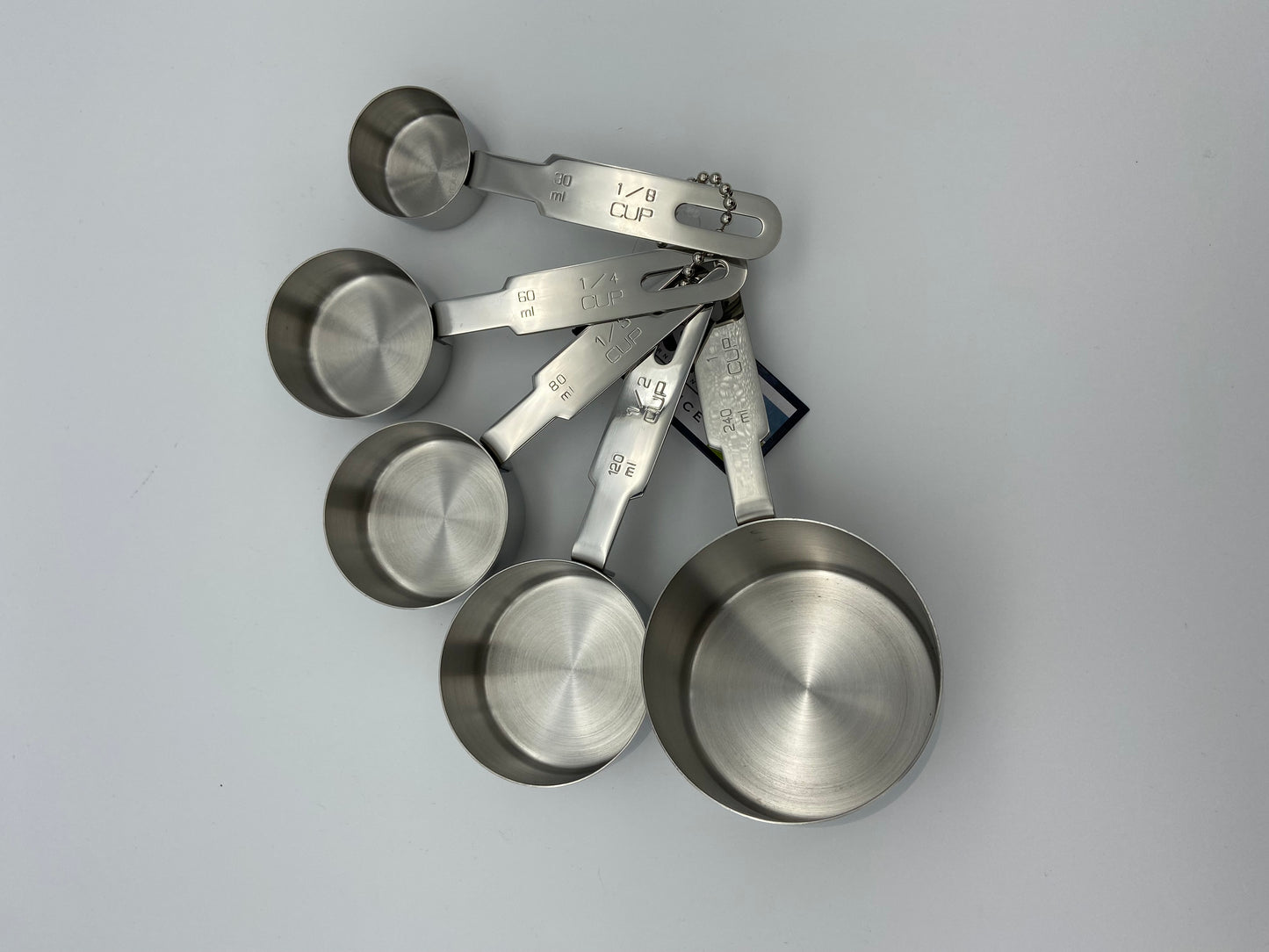 Stainless Steel Measuring Cups - Set of 5