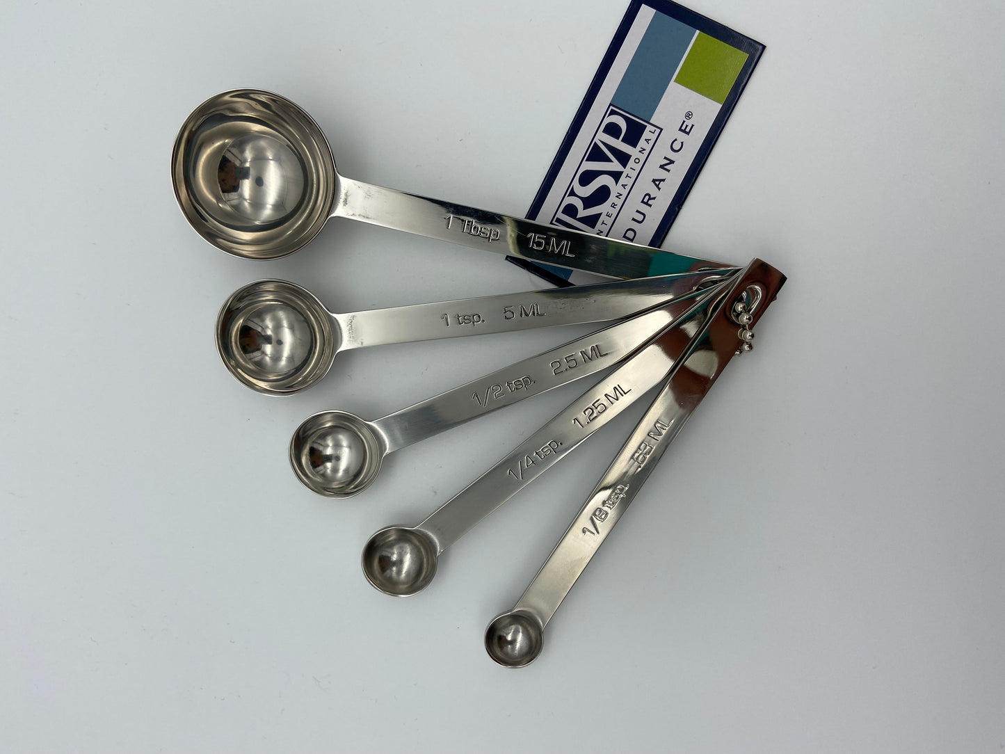 Round Measuring Spoons, Set of 5