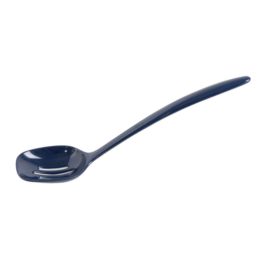 12" Slotted Spoon: Colbat Blue