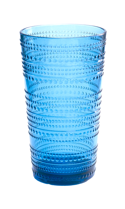Beaded Tall Tumbler Shatterproof Premium Plastic Drinkware: Clear