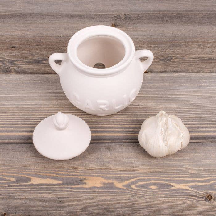 Fantes Cousin Linda’s Garlic Keeper, Ceramic