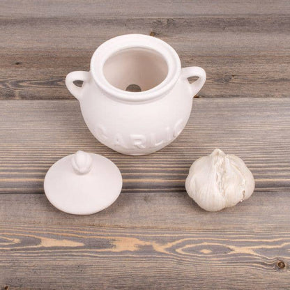 Fantes Cousin Linda’s Garlic Keeper, Ceramic