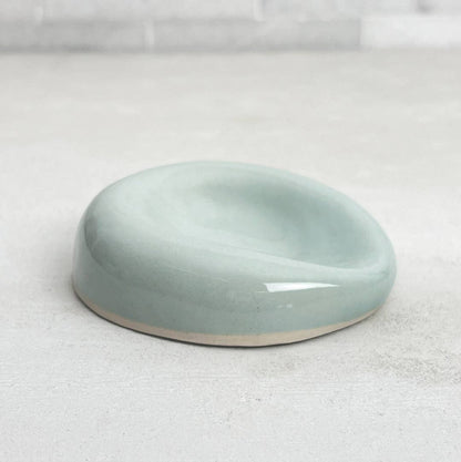 Coffee Spoon Rest Ceramic- Blue