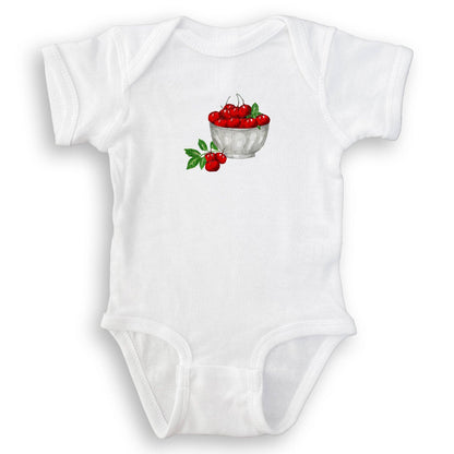 Cherry Bowl: Dishtowel / -