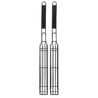 Outset Non-Stick Kabob Grill Basket, Set 4,19.5" x 2" x 1.5"