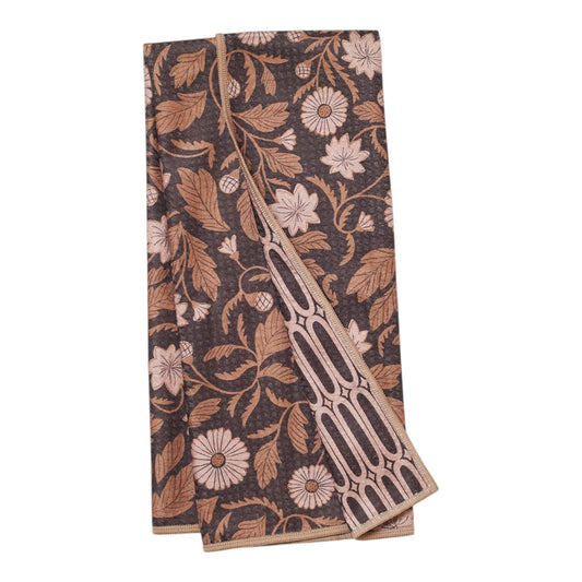 Anywhere Towel Reversible - Jen Owens Ornate: Black