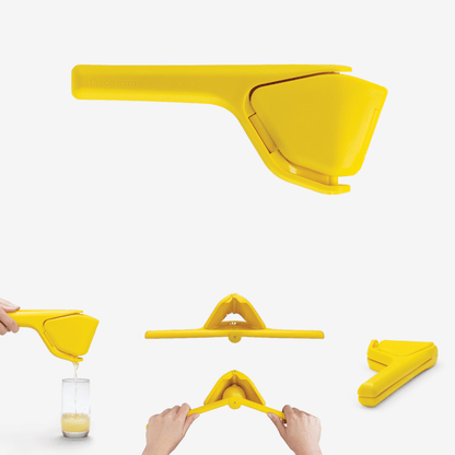 Fluicer® Lemon - Fold Flat Easy Citrus Juicer - CDU