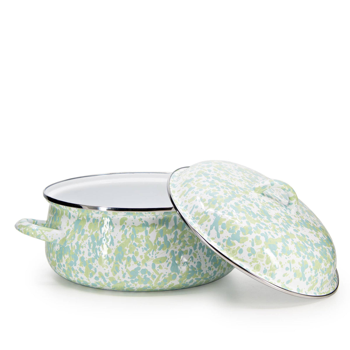 Golden Rabbit Enamelware Jardin Dutch Oven