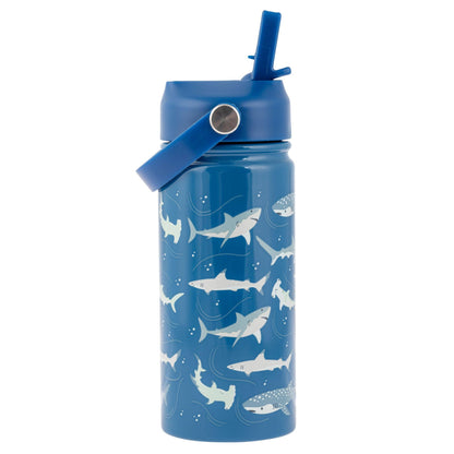 Insulated Stainless Steel Water Bottle with Handle: Fruit