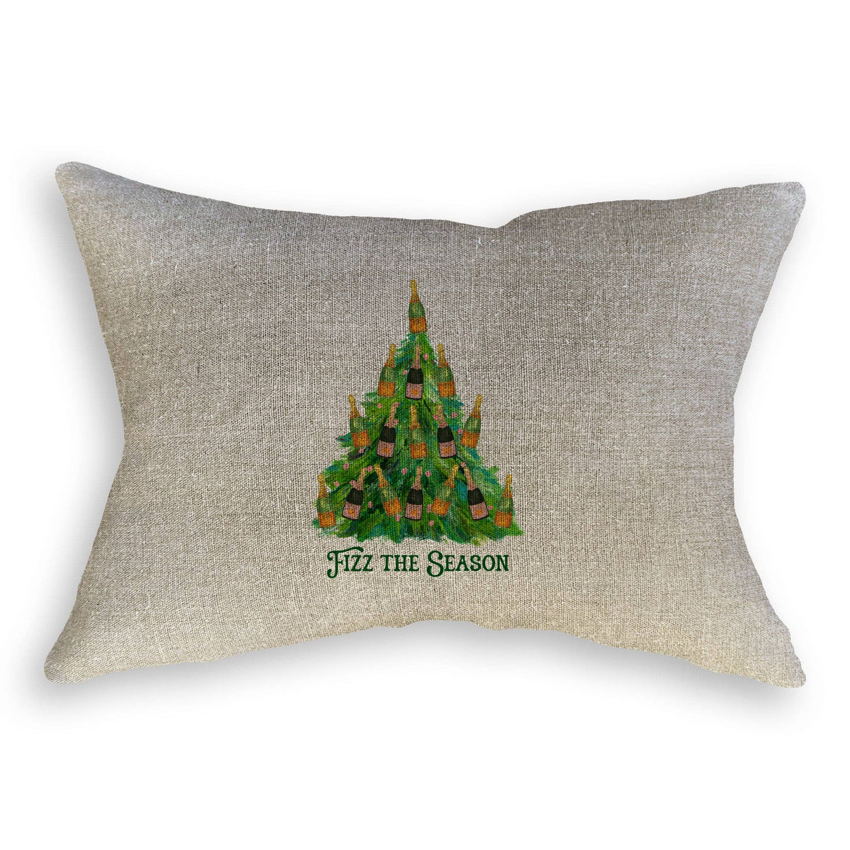 Fizz the Season Christmas Tree: Dishtowel / Keep Words / -