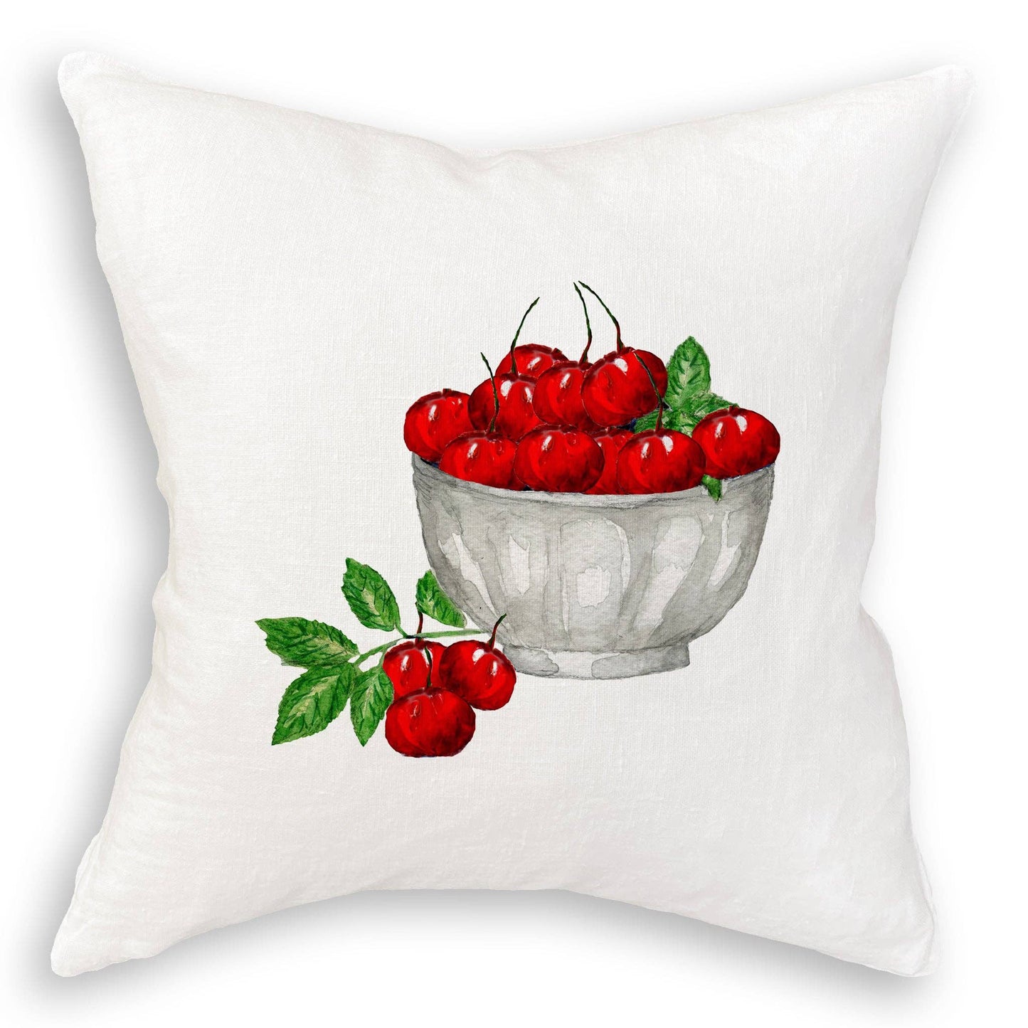 Cherry Bowl: Dishtowel / -