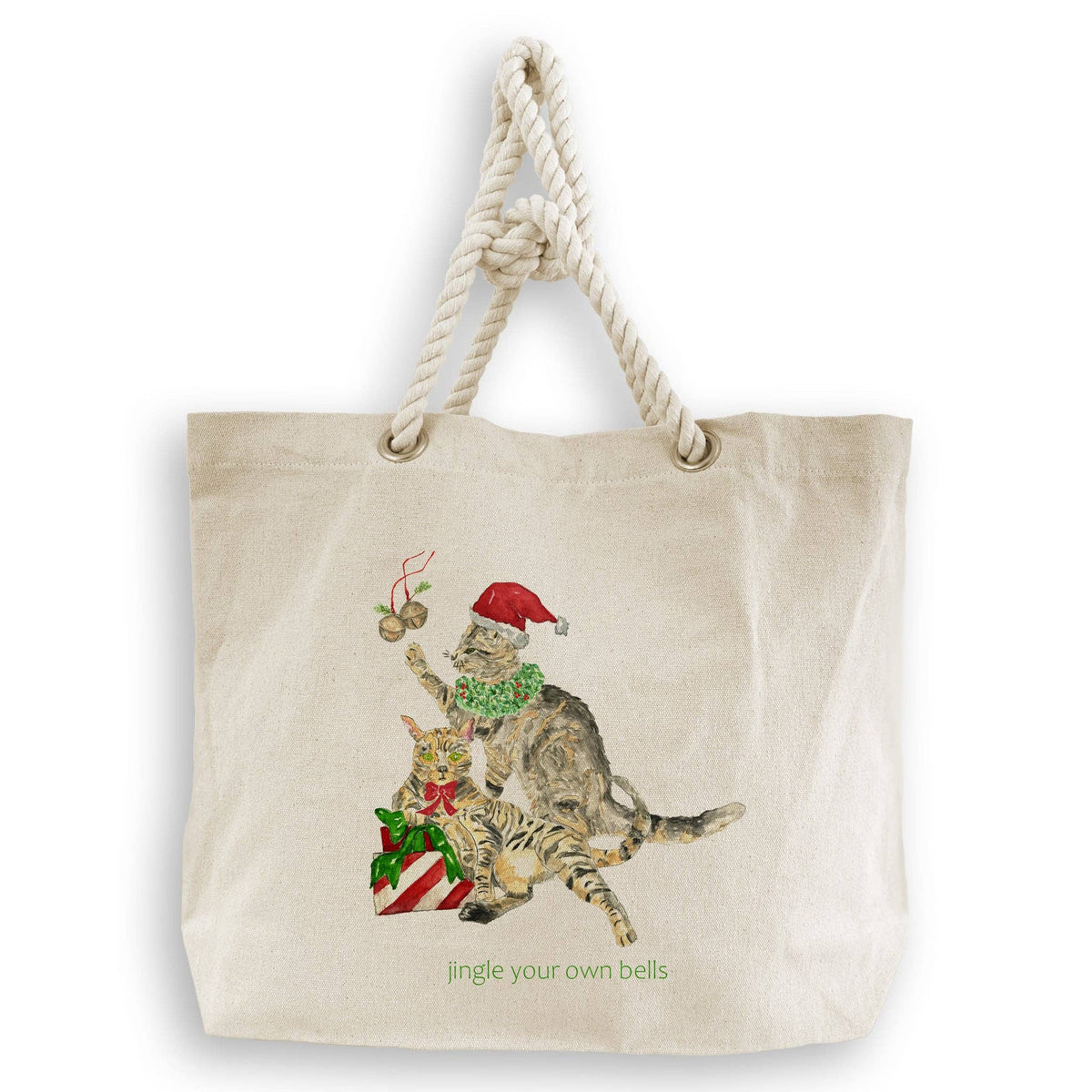 Jingle Bells Cats: Dishtowel / Remove Words / -