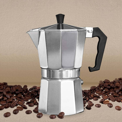 Fino Stovetop Espresso Coffee Maker, Brews up to 6 Servings