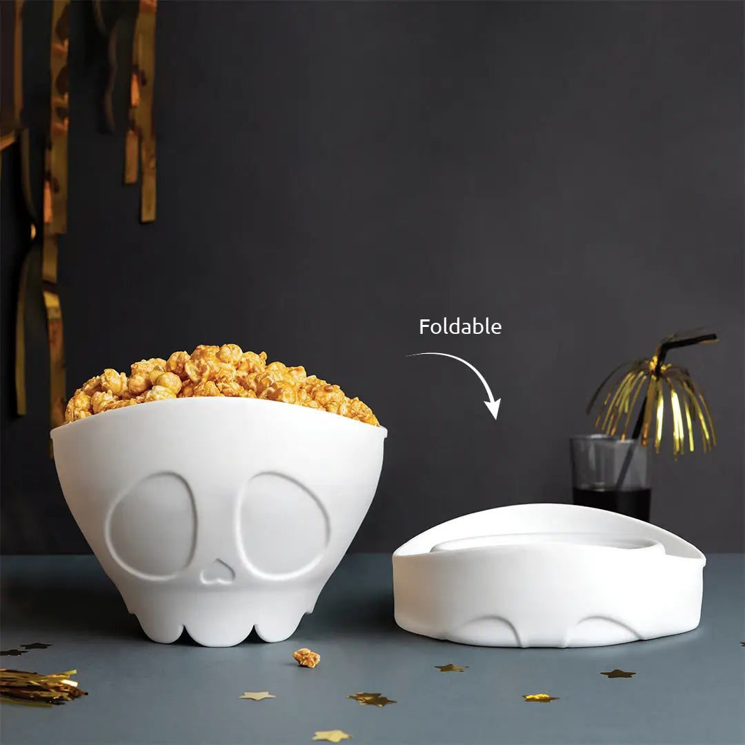 Scary Poppins Popcorn Popper and Bowl - Halloween Gift