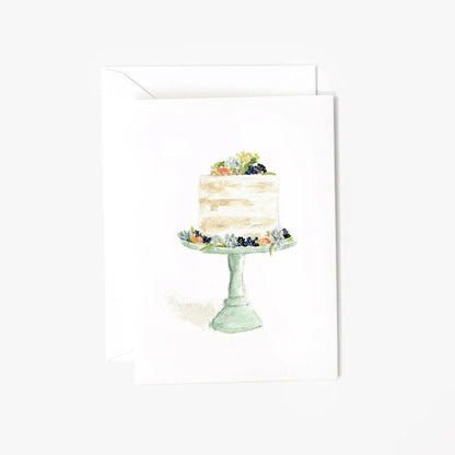 Cake mini enclosure notecard
