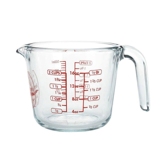 Mrs. Anderson's Baking Glass Measuring Cup, 2 Cup Capacity
