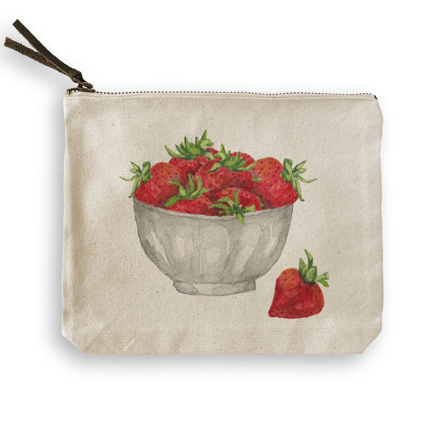Strawberry Bowl: Dishtowel / -