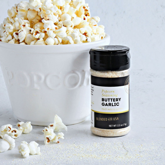 Popcorn Seasoning | Buttery Garlic | Spice Shaker Jar