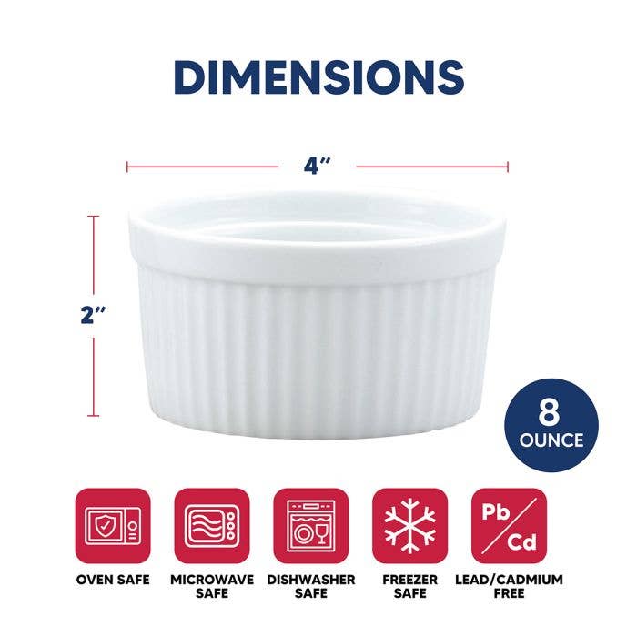 HIC Kitchen Souffle, 8oz