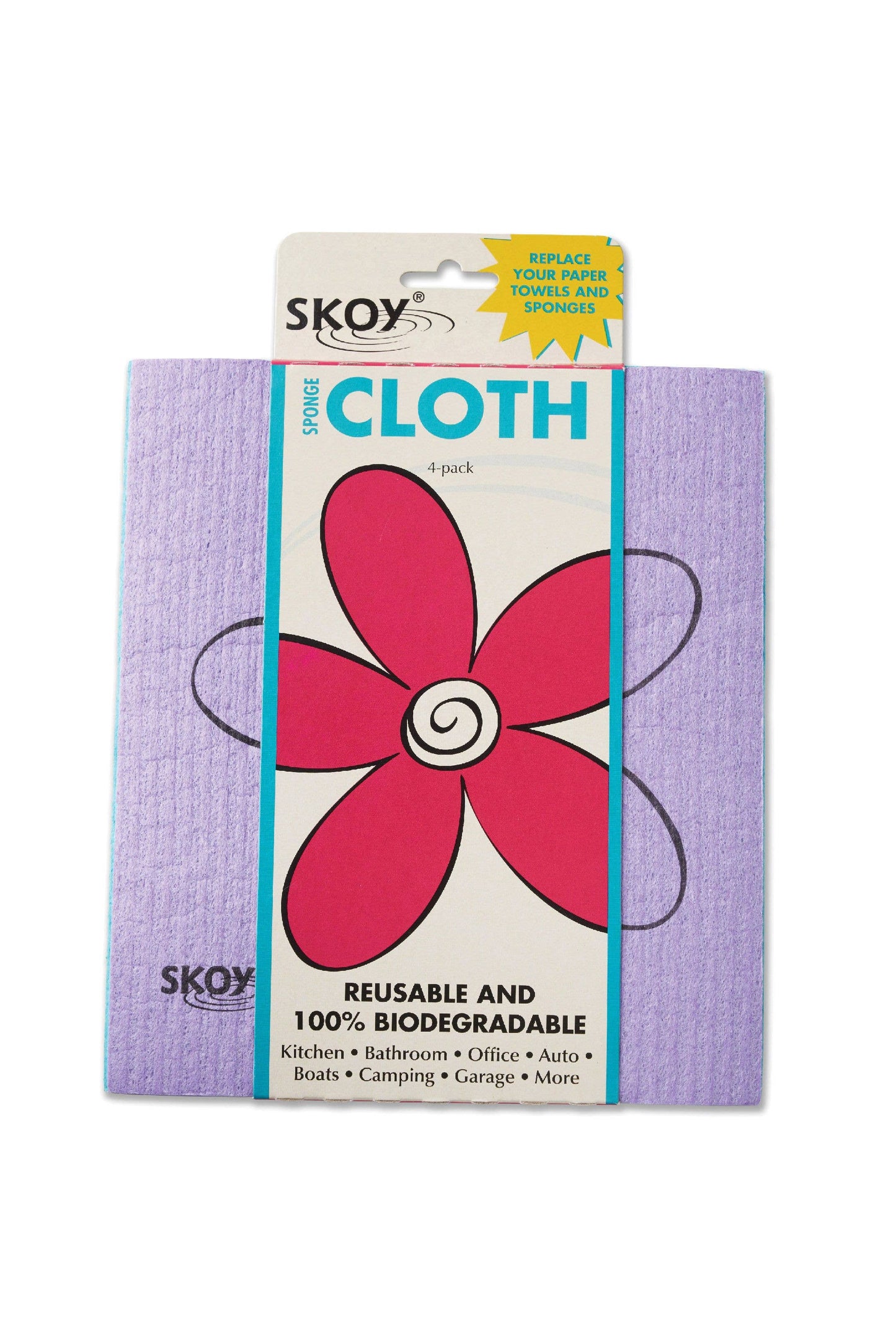 Skoy Cotton Cleaning Cloth, Set Of 4