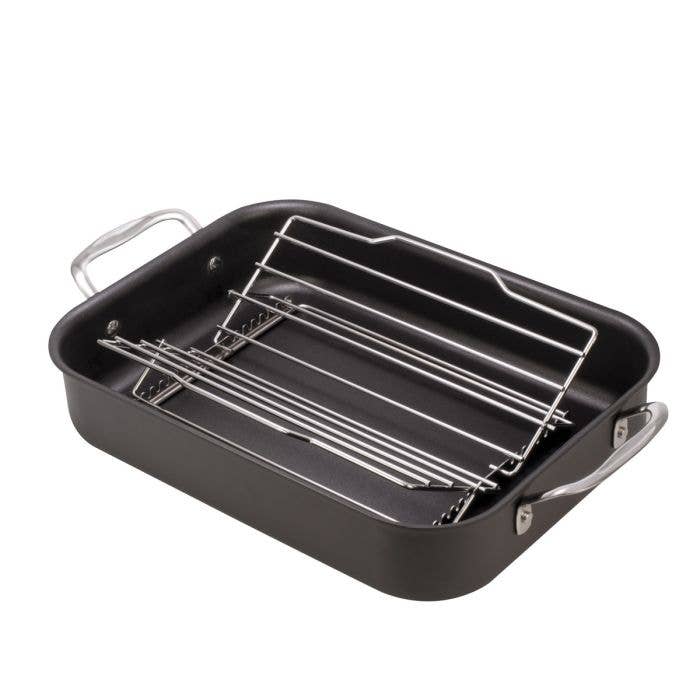 HIC Kitchen Roasting Adjustable Roasting Rack