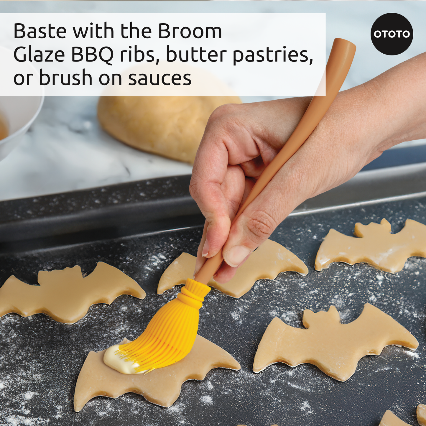 Witchin Pastry Brush and Spatula - Halloween Gifts