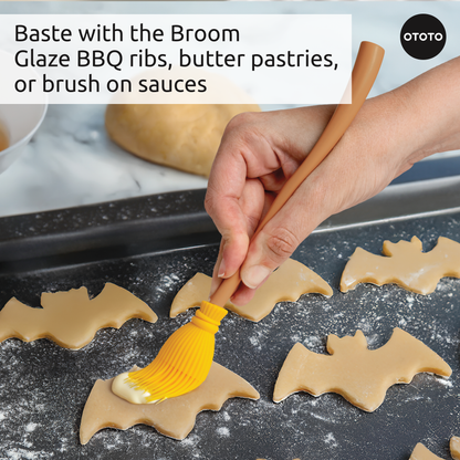 Witchin Pastry Brush and Spatula - Halloween Gifts