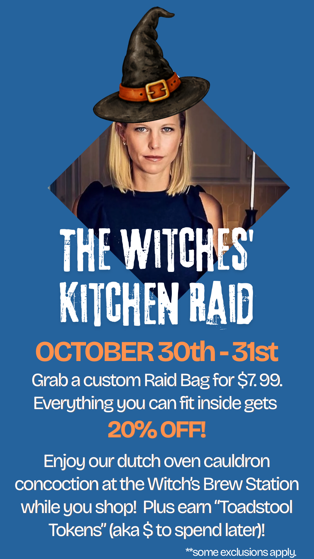 🧹 The Witches' Kitchen Raid: Pre-Order Your Custom Raid Bag Today!