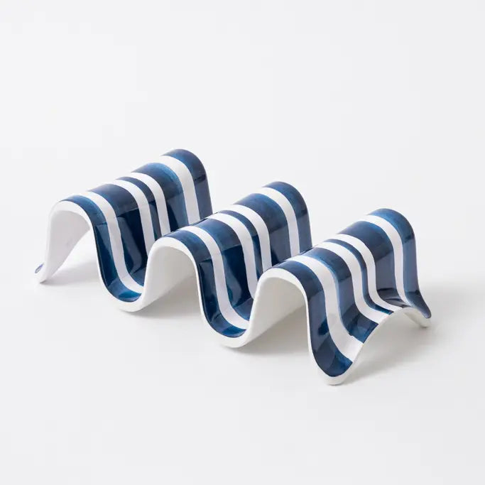 Coastal Stripe Taco Holder