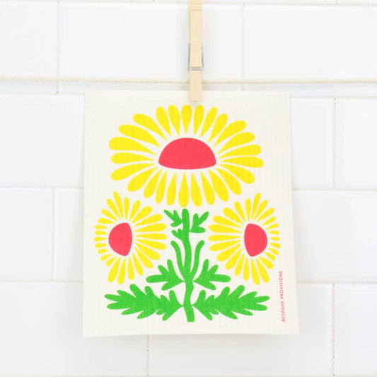 Sunflower Swedish Dishcloth - Reusable Sponge Cloth