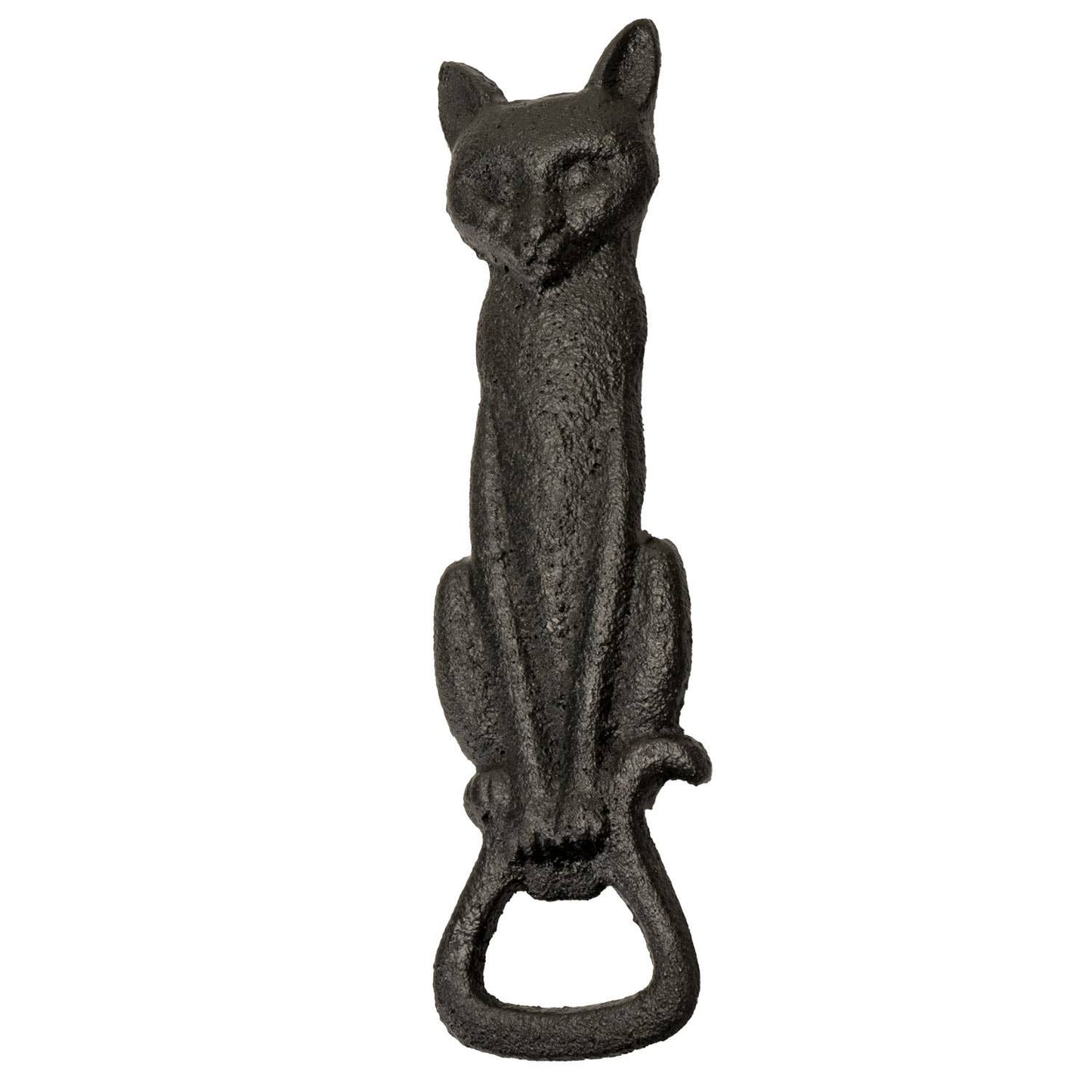 Black Cat Bottle Opener Halloween Decor