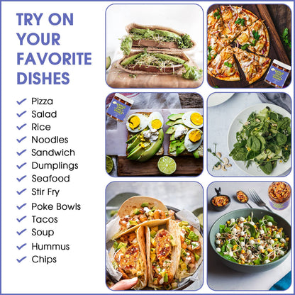 100% All-Natural Original Garlic Chip Chili Sauce -Topping !