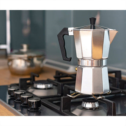 Fino Stovetop Espresso Coffee Maker, Brews up to 6 Servings