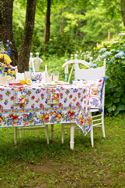 Fruit Basket Tablecloth - Multi: 60x90
